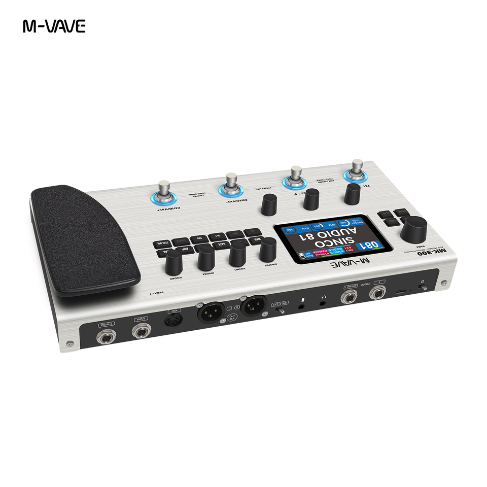 M-VAVE MK-300 ギターエフェクター M-VAVE MK300 Guitar Multi-Effect