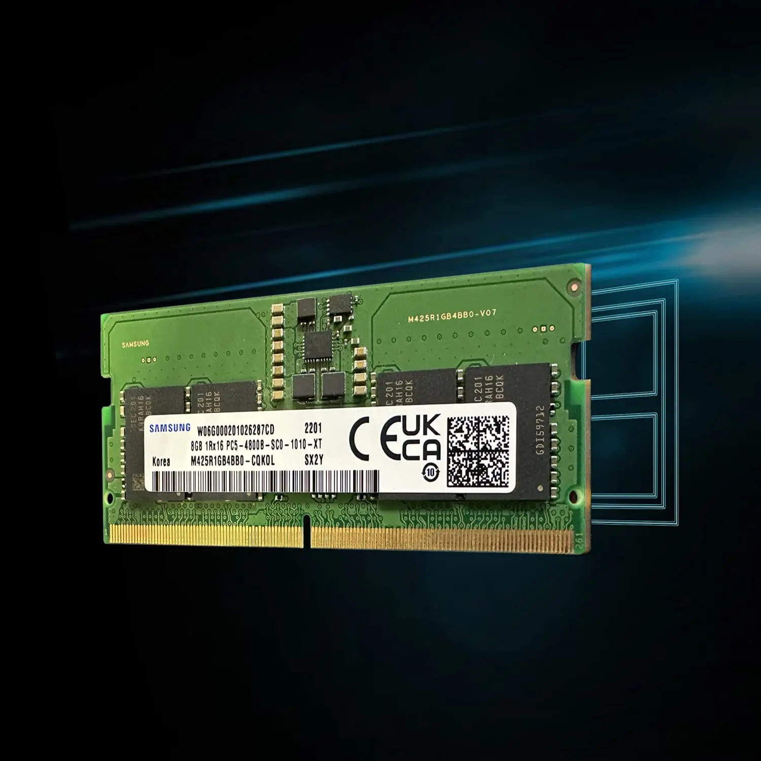 Samsung DDR5 RAM 4800MHz 5600MHz RAM 8GB 16GB 32GB SODIMM 262-Pin