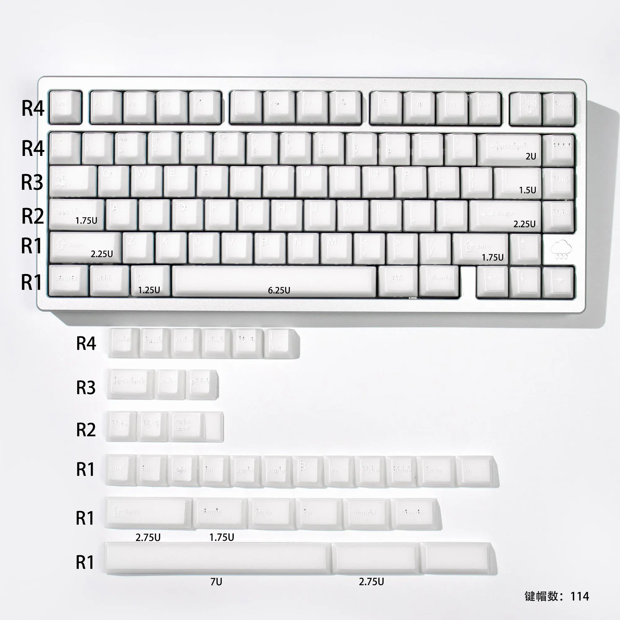 Ray様用 Rayさま専用 rayさま専用 PBTfans X-Ray keycaps base kit