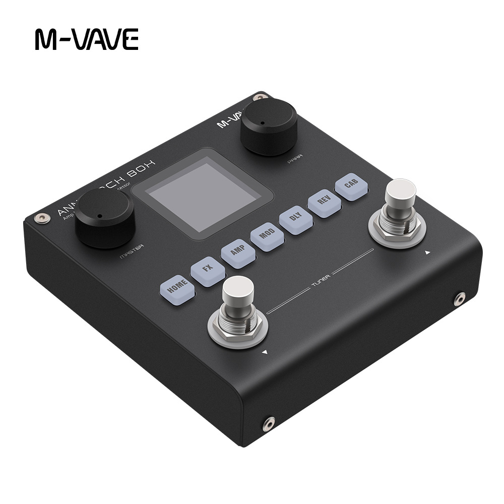 M-VAVE ANNBLACKBOX Multifunctional Guitar/Bass Effect Pedal