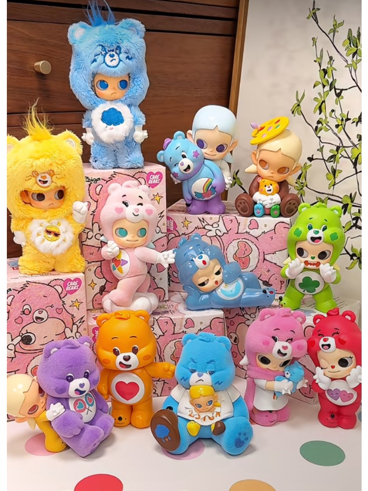 POP MART Carebears X Zsiga Series Blind Box Action Figure Cute