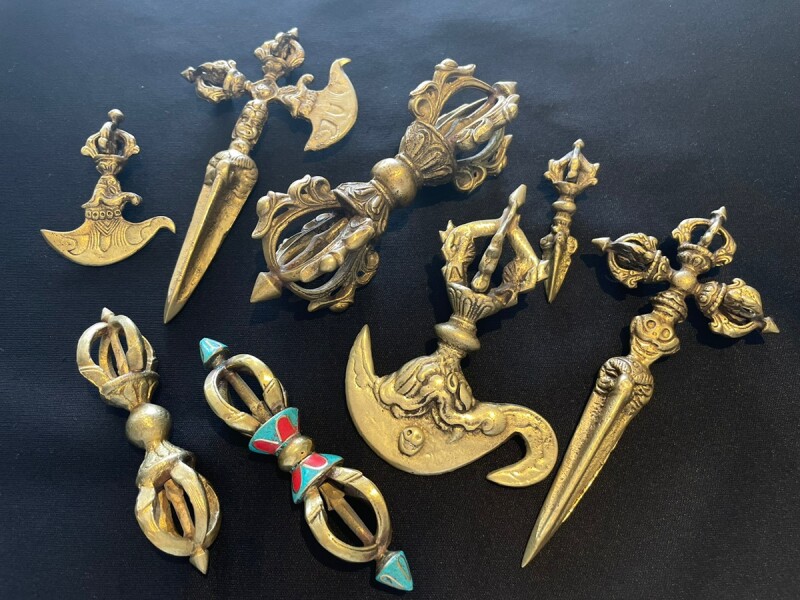 魔を祓う！場のエネルギーを浄化！最強のお守り 密教法具 バジュラベル