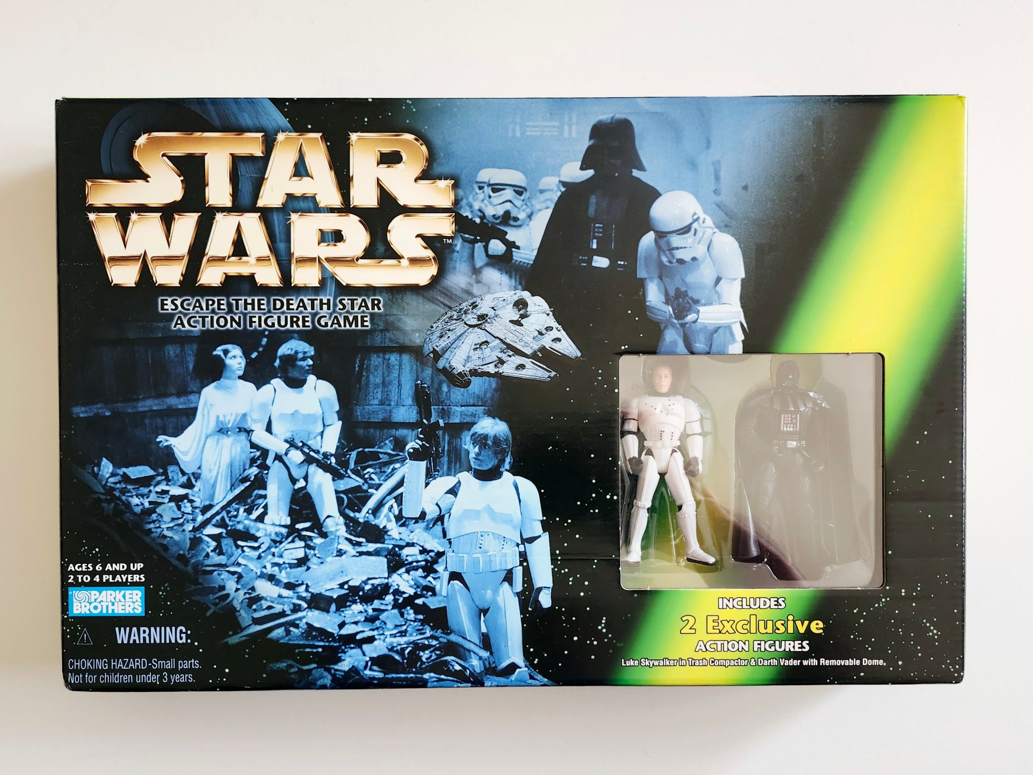 Star Wars Escape the Death Star Game and Action Figures – Action