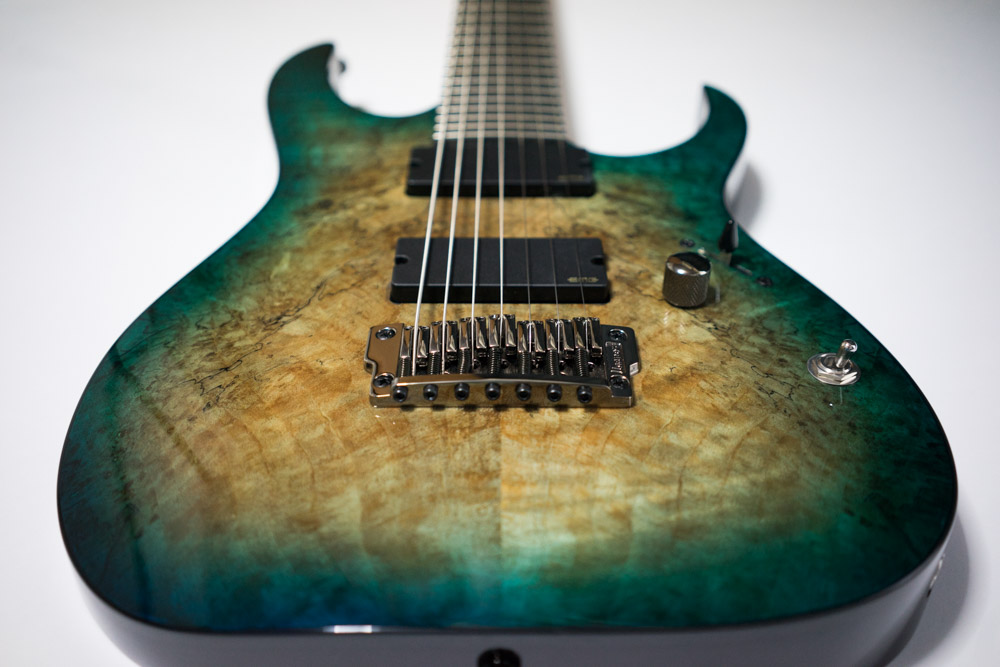 フォトレビュー】 Ibanez Iron Rabel RGIX27FESM 7弦エレキギター