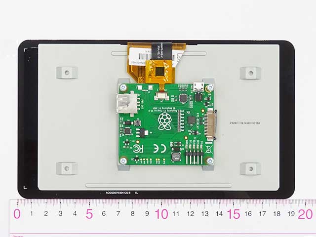 Raspberry Pi 7インチ公式タッチディスプレイ: 開発ツール・ボード