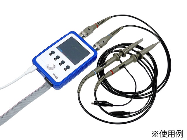 2chポータブルオシロスコープ 200kHz WAVE2: 計測器・センサー・ロガー