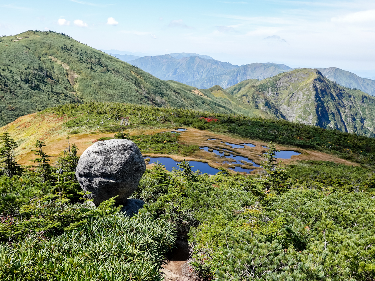 至仏岳 燧ヶ岳 会津駒ヶ岳 越後駒ヶ岳 巻機山 大型山岳模型透明ケース