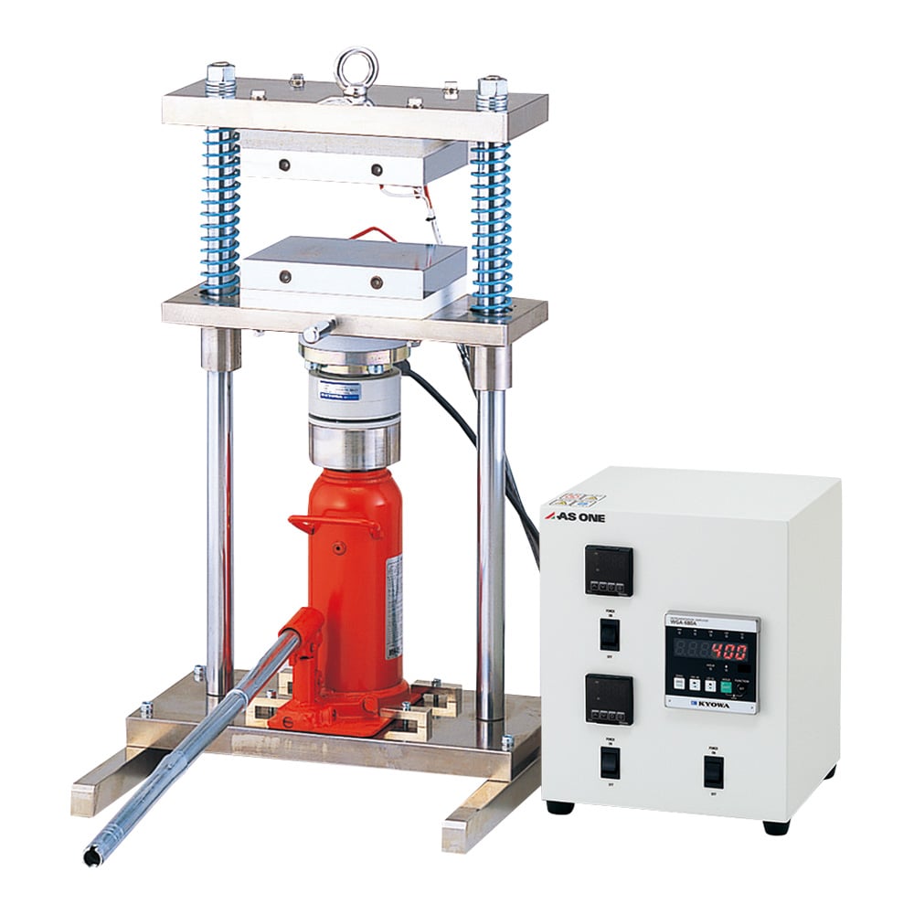 1-6002-32 小型熱プレス機 0～10t H300-10D 【AXEL】 アズワン