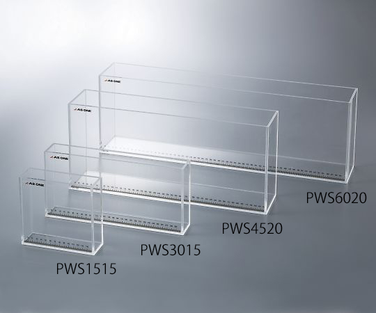 3-387-04 アクリル水槽（目盛付き） PWS6020 【AXEL】 アズワン