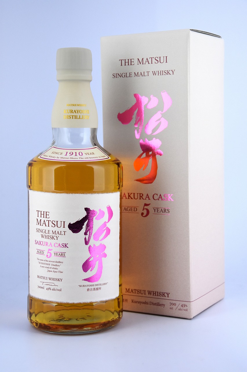 相原酒店 / シングルモルトウイスキー 松井 ₋サクラカスク5年₋ - 宮城