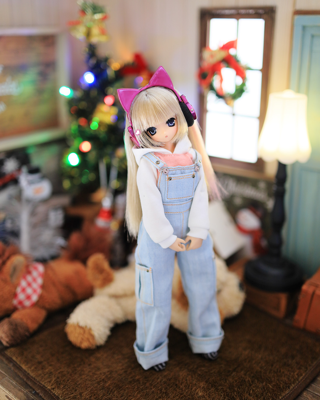 ぽんちゃんのオーバーオール - Aika Flowers