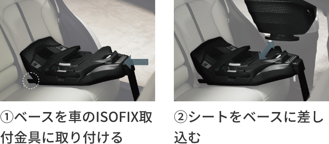 クルット スライド 新安全基準R129適合 新生児から使える日本製回転式