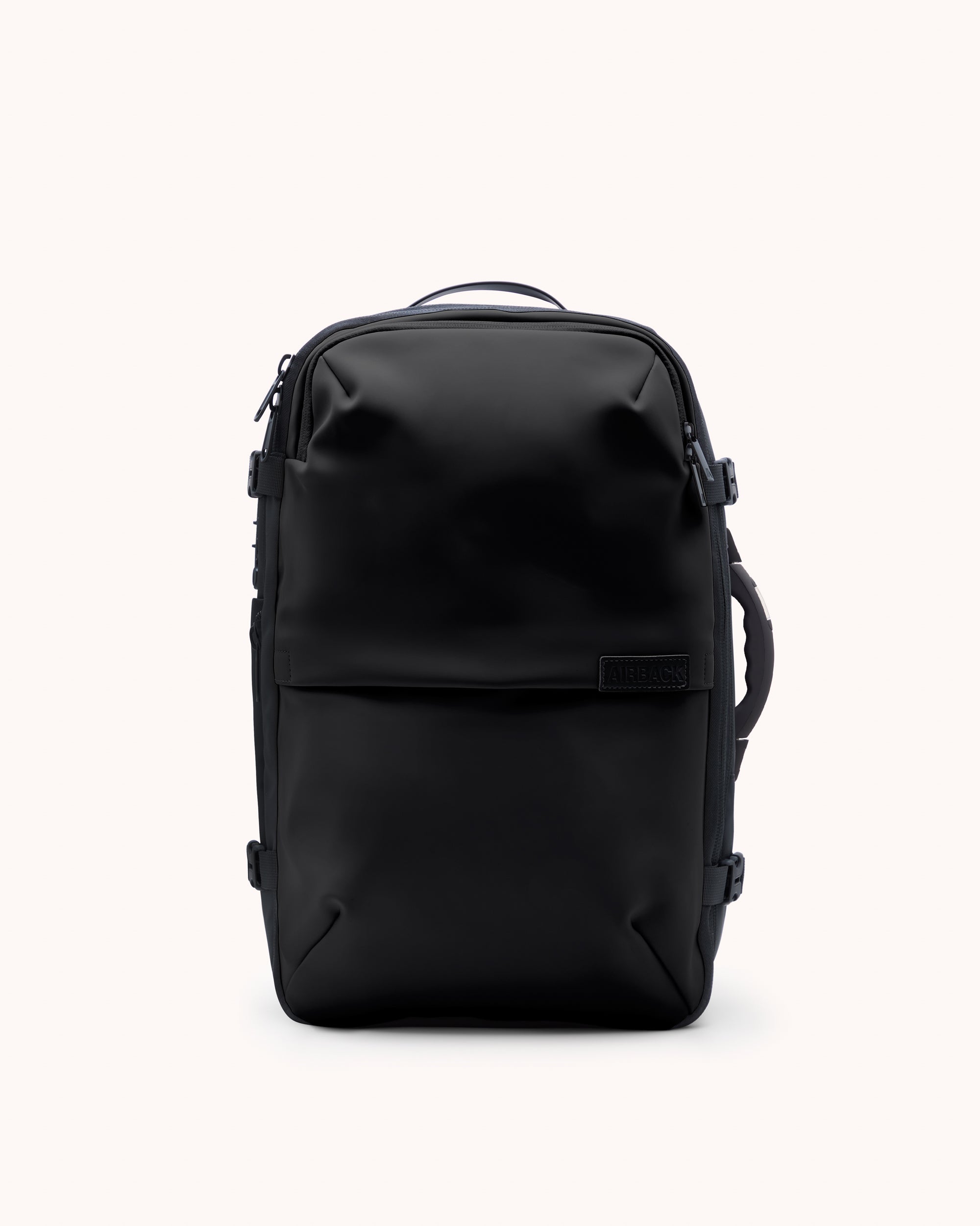 Airback Backpack: Hand luggage size - Matt Black - Airback