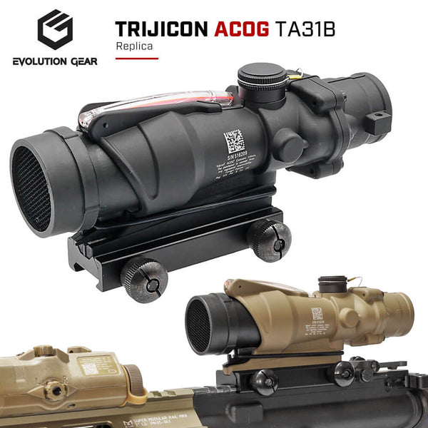 アストロファージ 実物 Trijicon TA31 ACOG 4×32 Evolution Gear