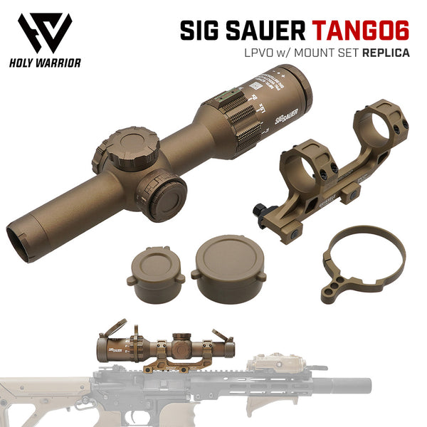 Holy Warrior製 】 SIG SAUER タイプ TANGO 6T DVO 1-6X24mm ショート