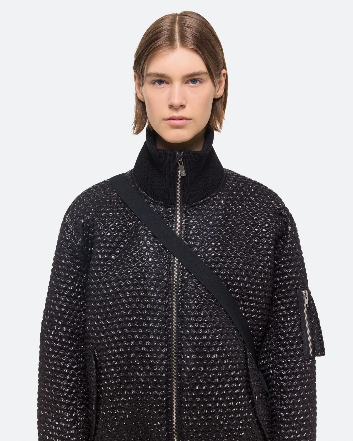 Helmut Lang Seatbelt Bomber | HELMUTLANG.COM