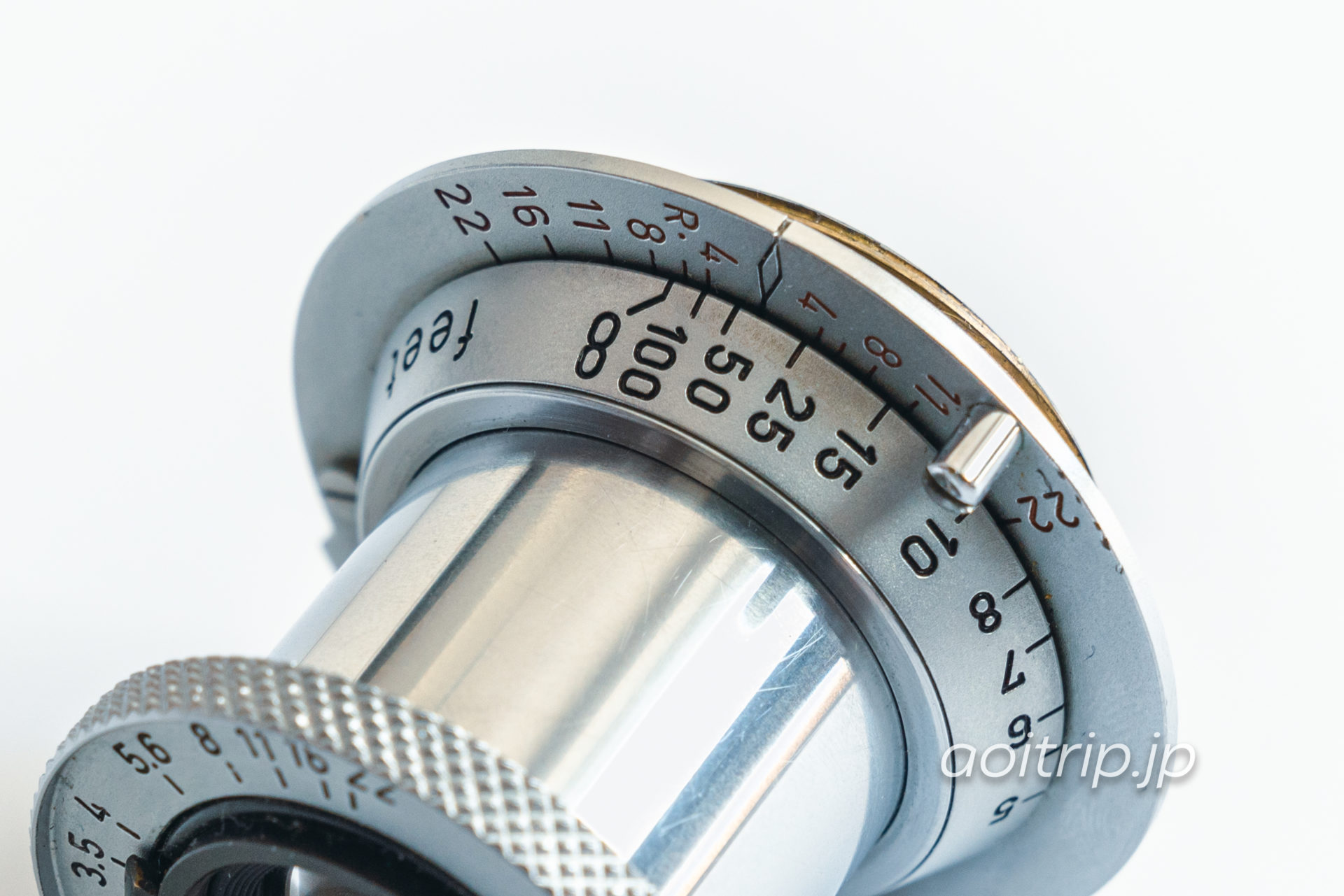 赤エルマー ダイヤマーク Red Scale Elmar 5cm f3.5 赤エルマー ダイヤ