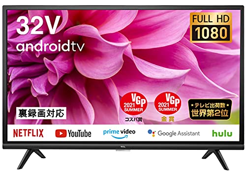 23年製 TCL 32S516E スマート テレビ 32V型 androidTV TCL 32S516E [32