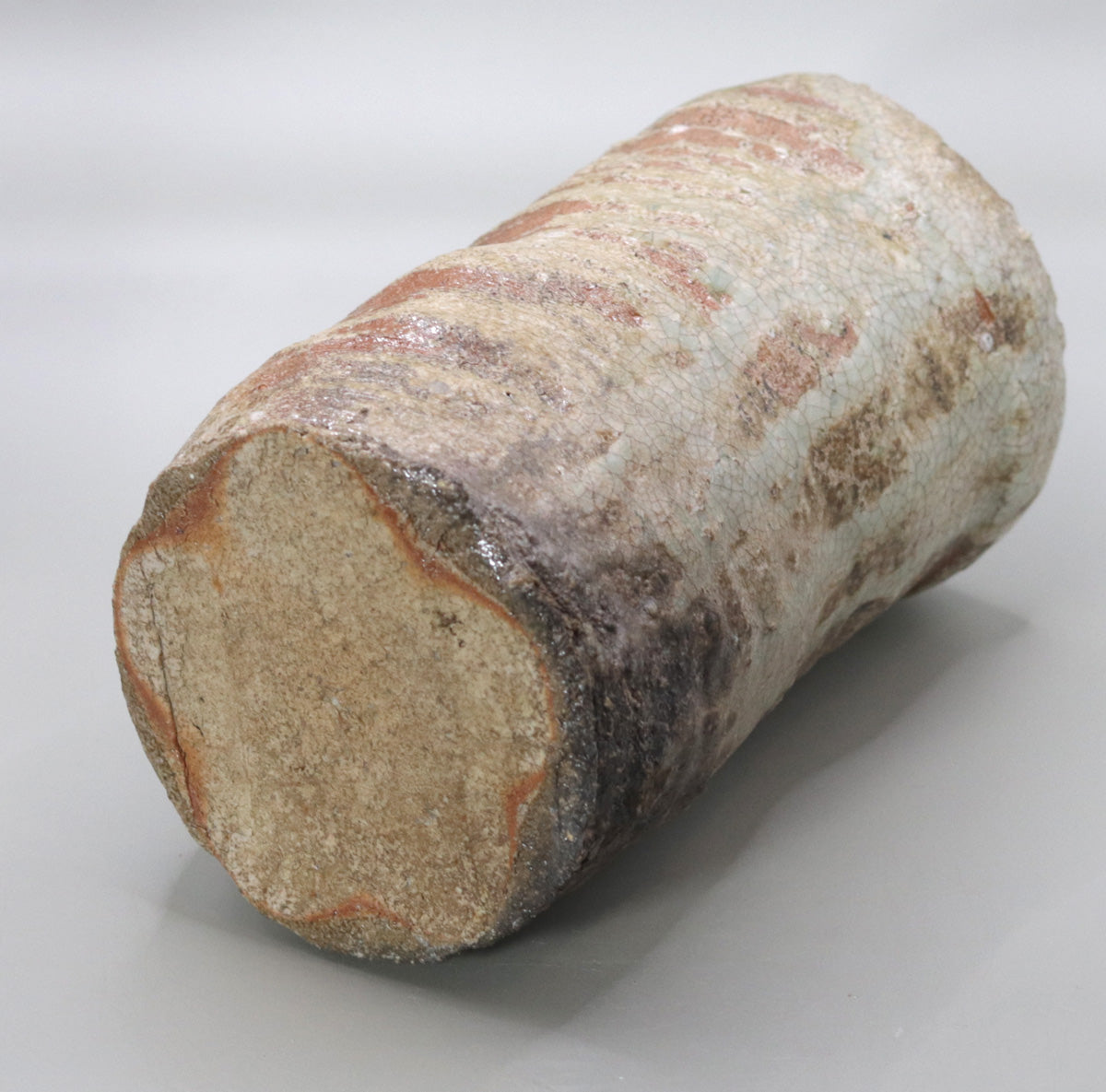 古信楽 旅枕 花入 花立 茶道具 江戸時代 古美術 古道具 アンティーク