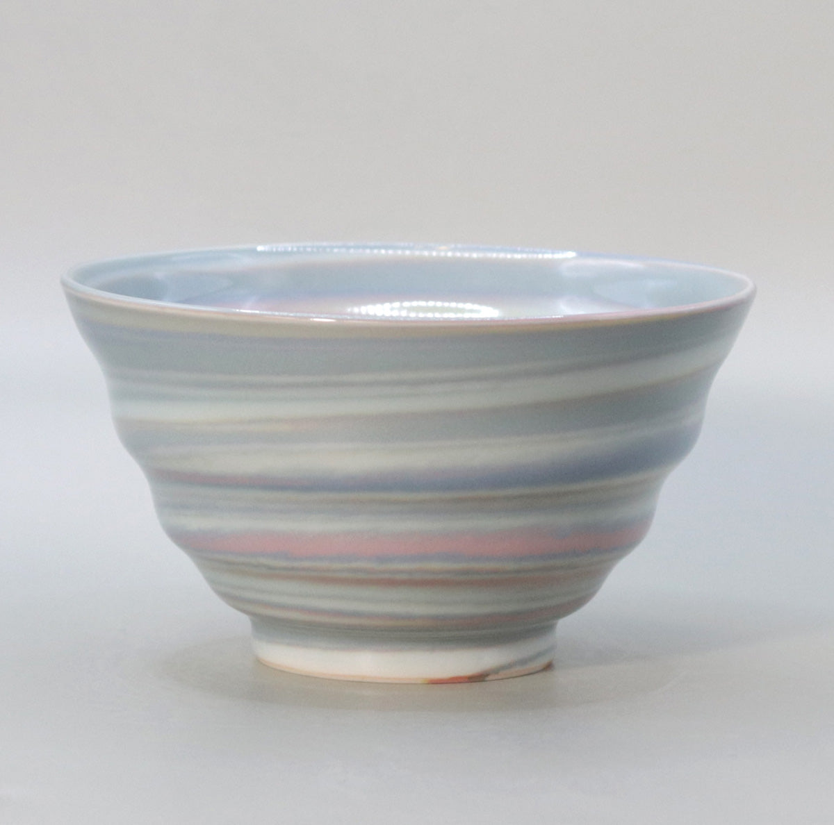 四代 諏訪蘇山 青瓷天目茶盌 銘 照心 四代 諏訪蘇