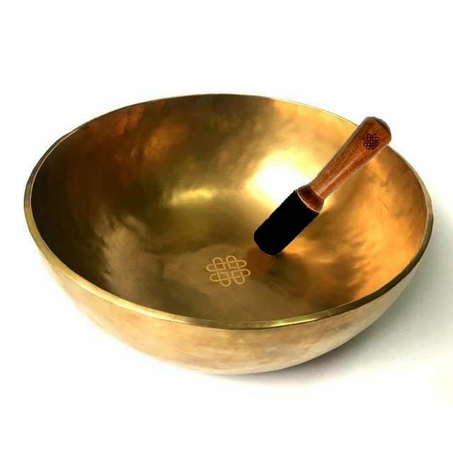 アマナマナ amanamana チベット・シンギングボウル 渋金・大サイズ