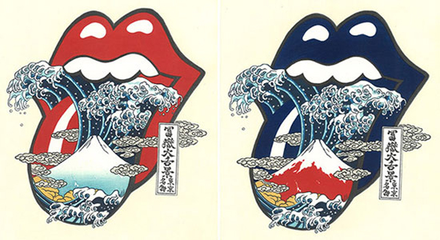 初版限定200枚‼️ 激レア✨浮世絵×ストーンズ✨絵画✨浮世絵木