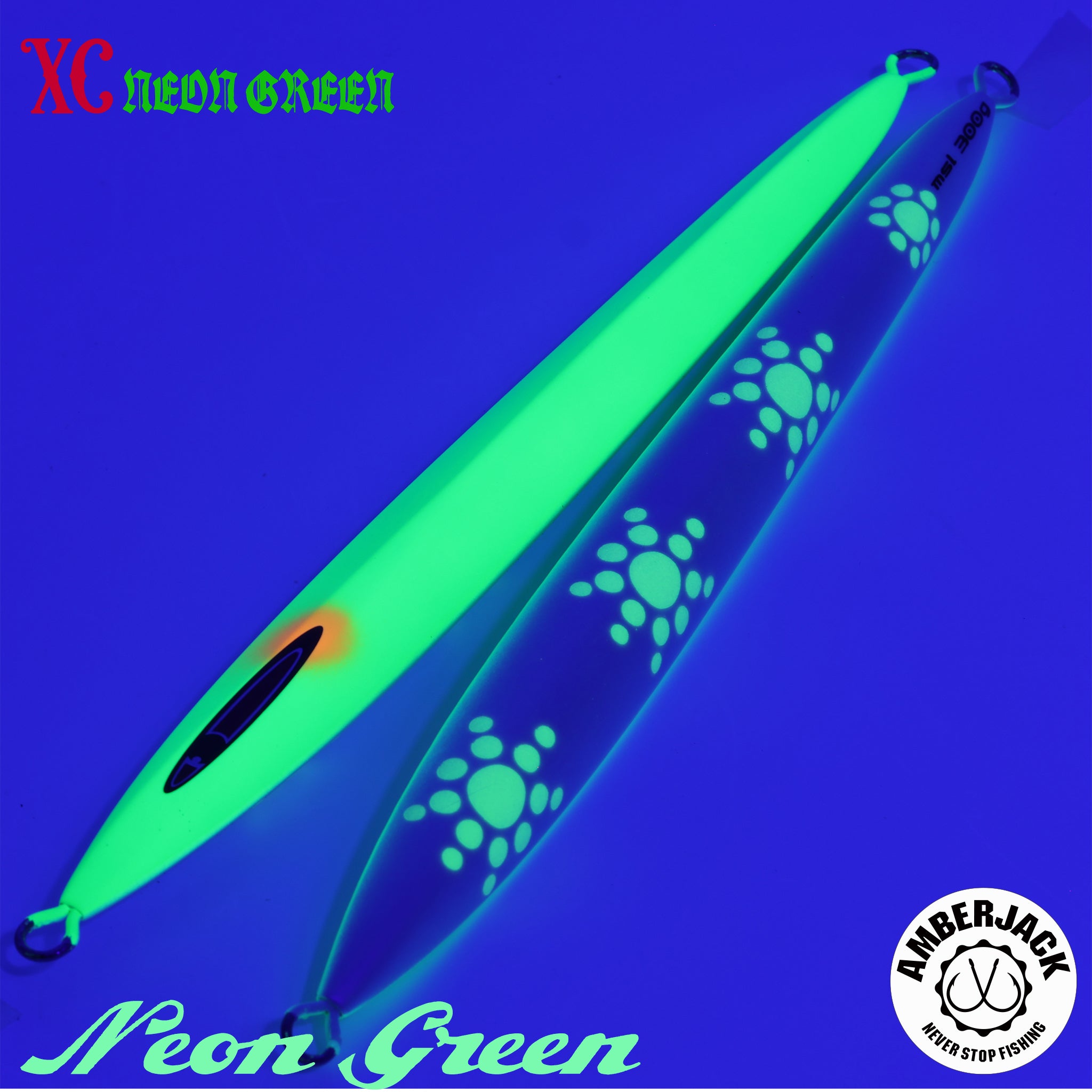 メサイアセミロング XCマットネオングリーン / 裏パールノクチルカ