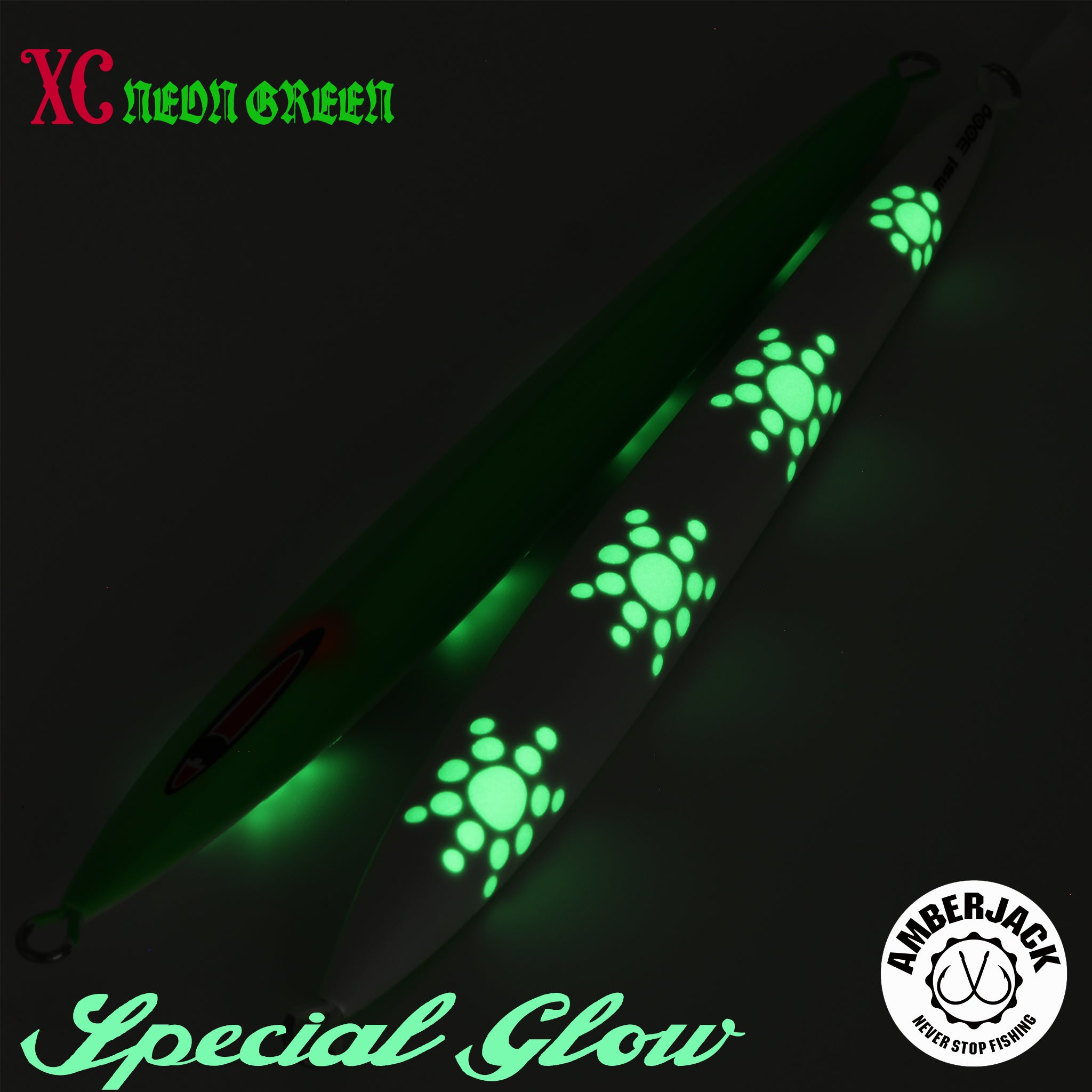 メサイアセミロング XCマットネオングリーン / 裏パールノクチルカ