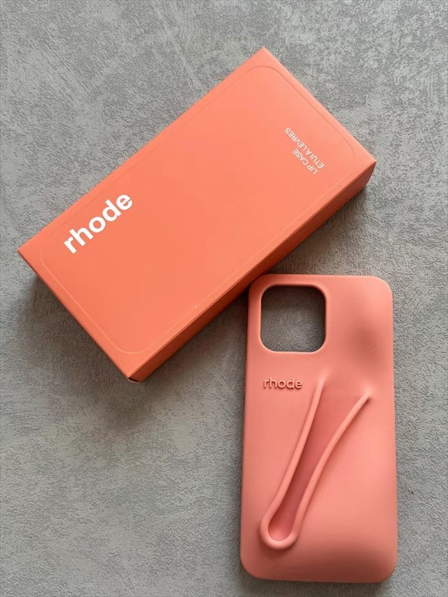 リップ付き iPhoneケース Day and Grade