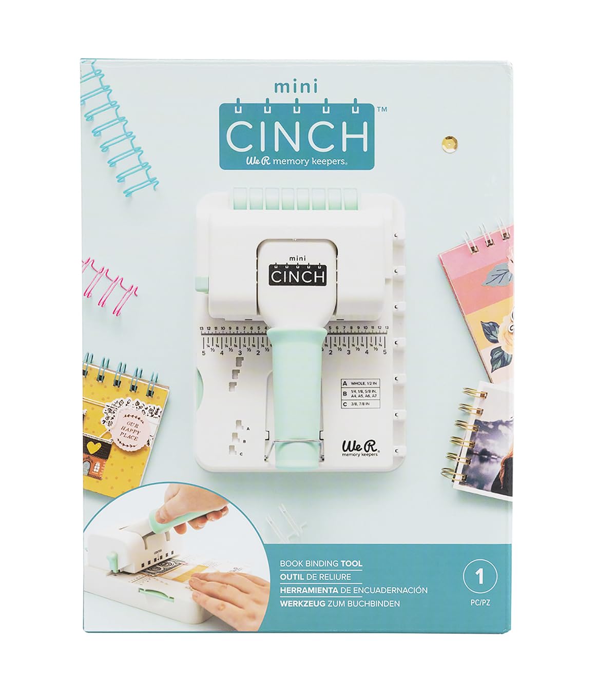 We R Makers Mini Cinch Book Binding Machine – American Crafts