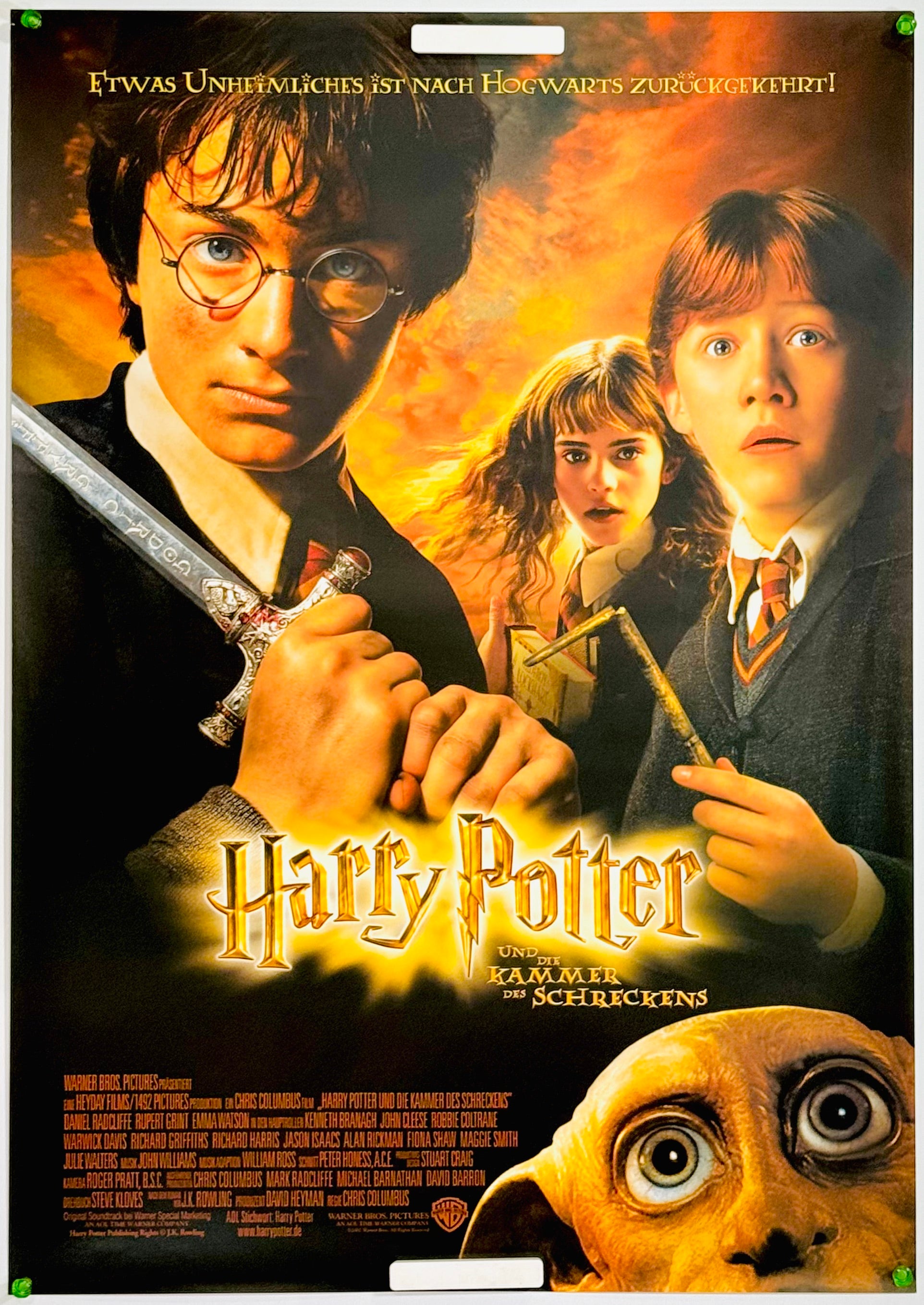 ハリー・ポッターと秘密の部屋』 洋画 ドイツ - 海外版映画ポスター