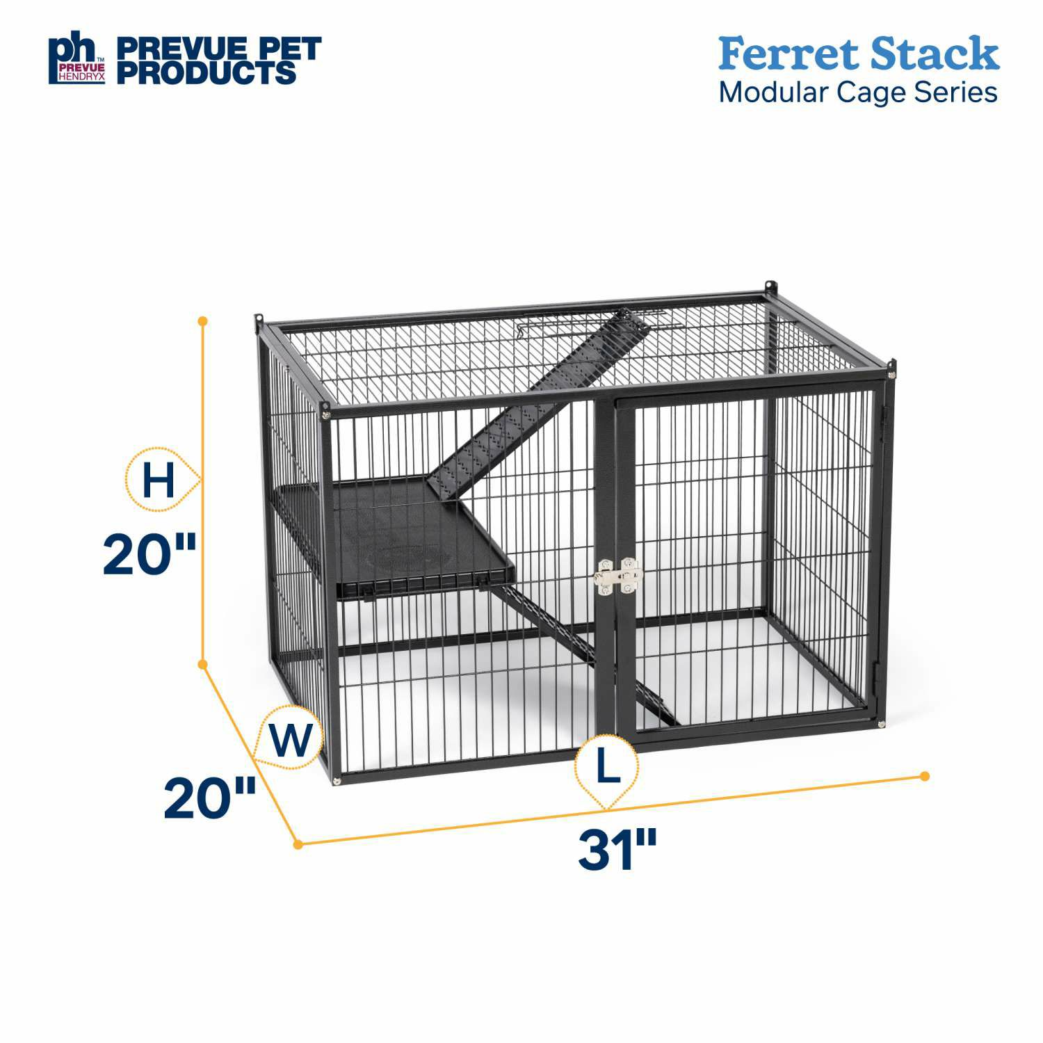 小動物用 ケージ プレビューペット PrevuePet フェレットスタック