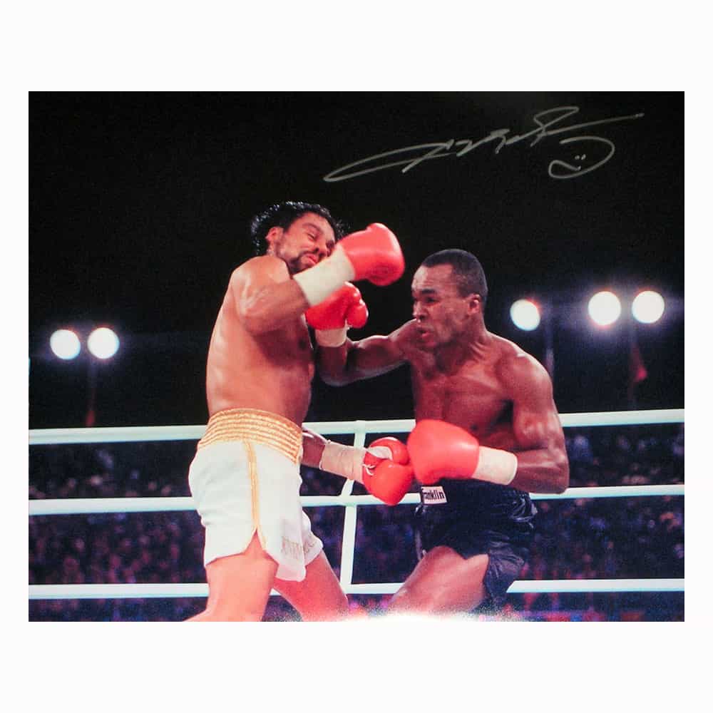 シュガー・レイ・レナード 直筆 サイン フォトパネル 保証書あり