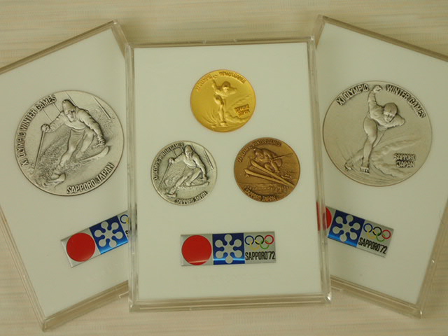 札幌オリンピック記念メダルセット 第11回 札幌オリンピック冬季大会