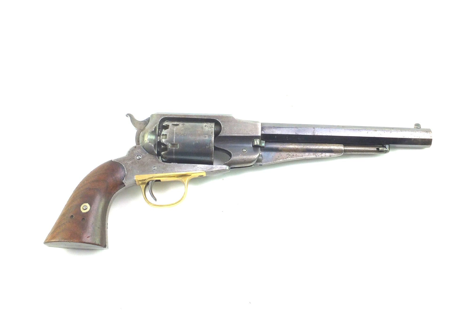 Percussion .44 Calibre Remington New Model Army Revolver, fine. SN