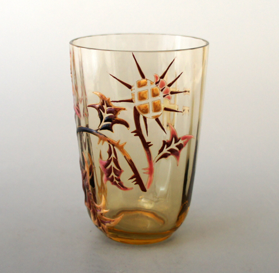 ☆専用希少エミールガレ Emile Galle クレマチス紋花器 花瓶 小壺