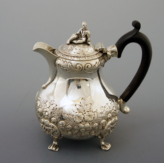 1928年 ロンドン「1928年 ロンドン シルバー ポット」《アンティック