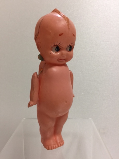 キューピー セルロイド 人形 14．5cm 当時物 マーク 刻印有 現状