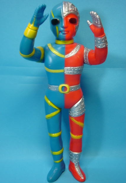人造人間・キカイダー ソフビ人形 25cm 透明版 人造人間・キカイダー