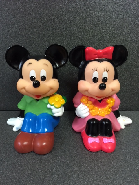 三菱銀行 貯金箱 カウンター用2体、小8体 ミッキー ミニー 【公式通販】
