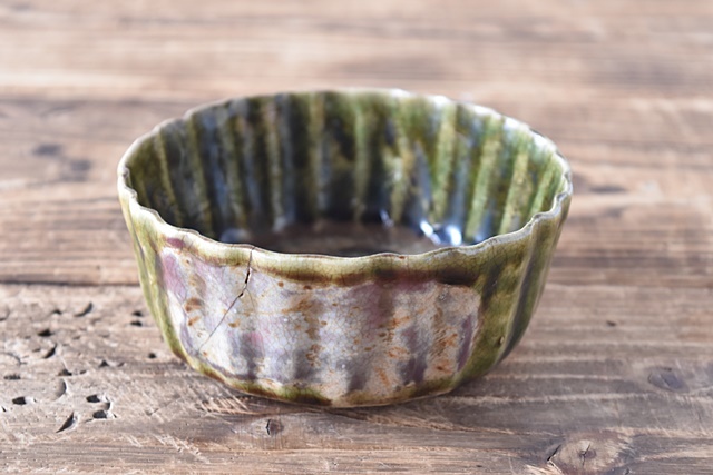 復興織部 向付 四方形茶碗 No.3 古美術 古道具 アンティーク 【公式通販】