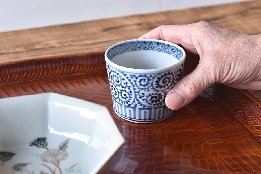 小皿 1枚 色絵ねじり小皿 鳳凰 九谷 蔵出し 名家 初荷 【公式通販