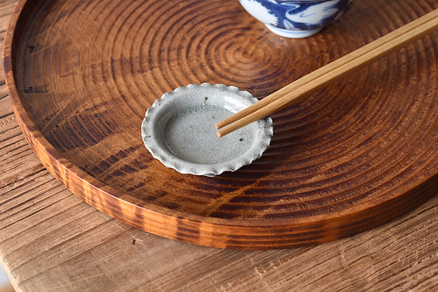 アンティーク 御深井焼 豆皿 2つセット アンティーク 御深井焼 豆皿 2