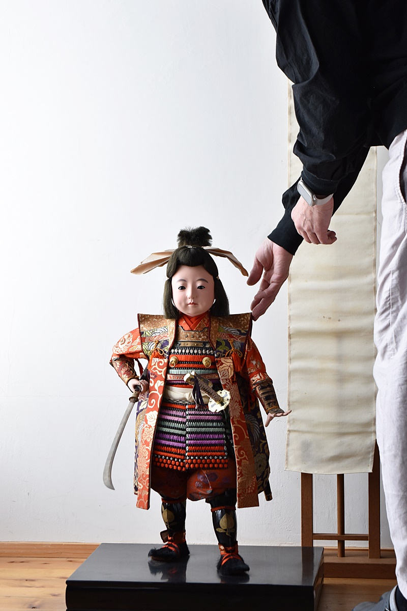 桃太郎 五月人形 - 生活骨董と古布のアンティークショップ antique TANTRA