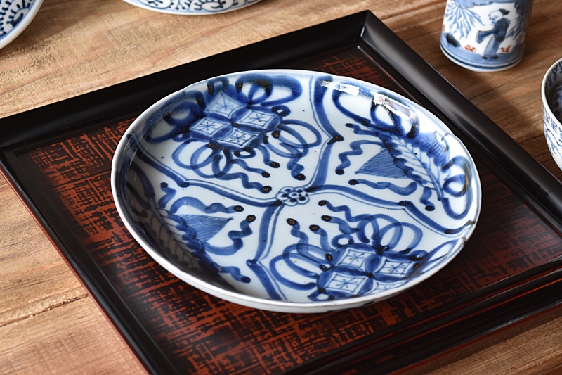 アンティーク 古伊万里 ③ 染付 鉢 皿 時代物 蔵出し 骨董