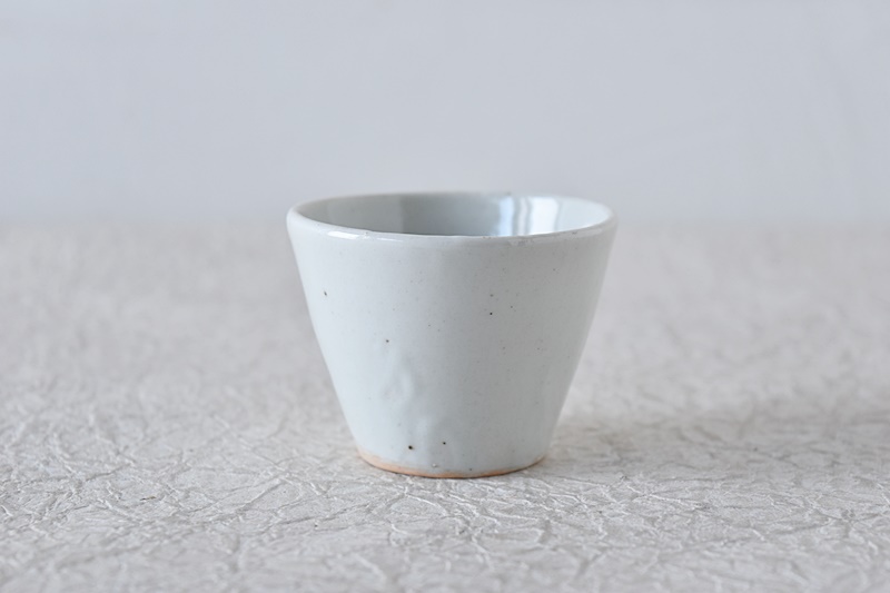 骨董 アンティーク 白磁 蕎麦猪口 小ぶり 古伊万里 カップ 酒器 直し