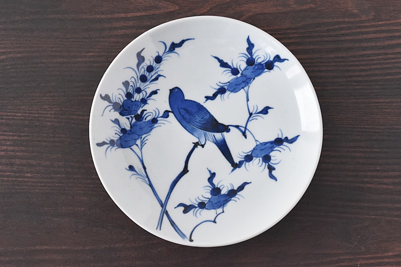 古伊万里 伊万里 染付 華の図 豆鉢 菓子鉢 4種 10客 古伊万里