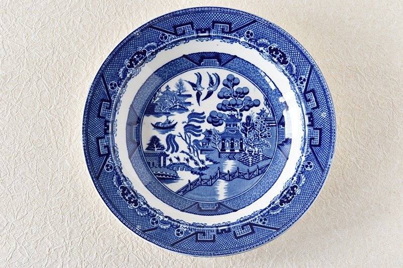 阿蘭陀 オランダ ペトルスレグー ウイローパターン Willow Pattern