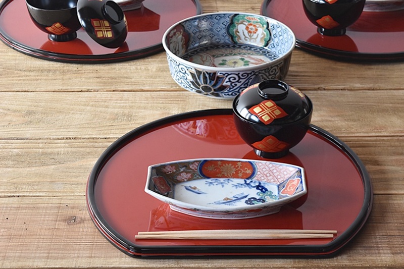 漆器 吸い物椀 5客 専用木箱付き 漆汁お椀揃5客セット木箱入り 小吸物