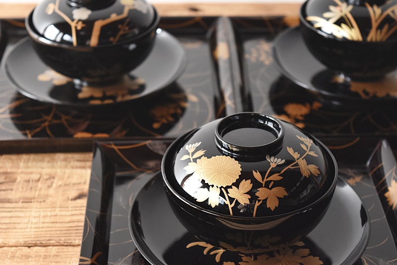 象彦 漆器 お椀2個セット アンティーク 椀 未使用 京漆器 象彦 久美